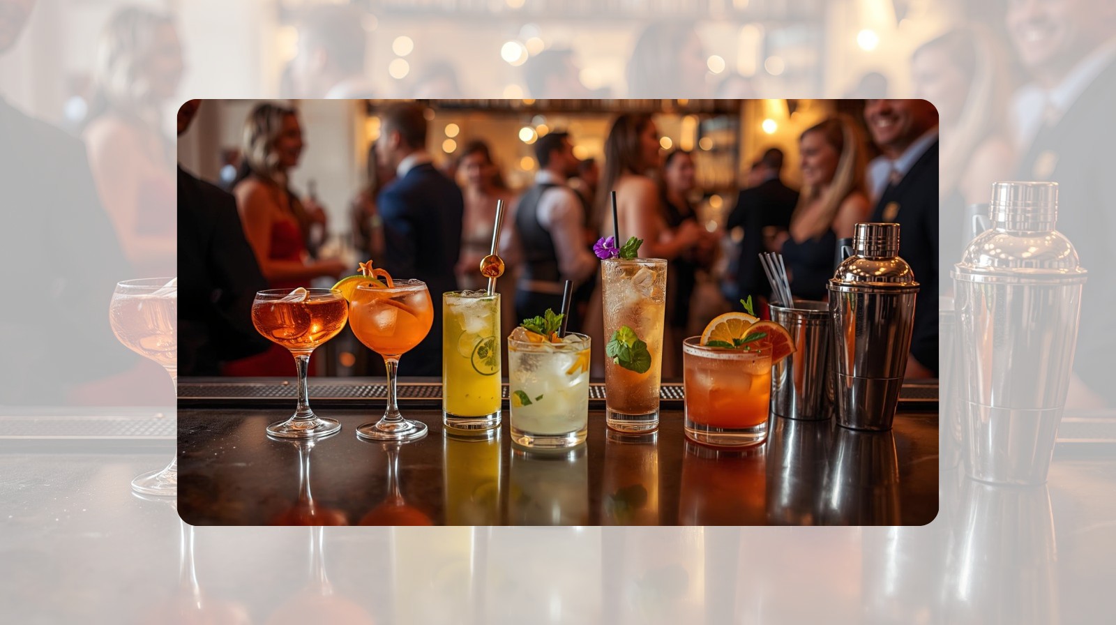 Cocktailservice Bild